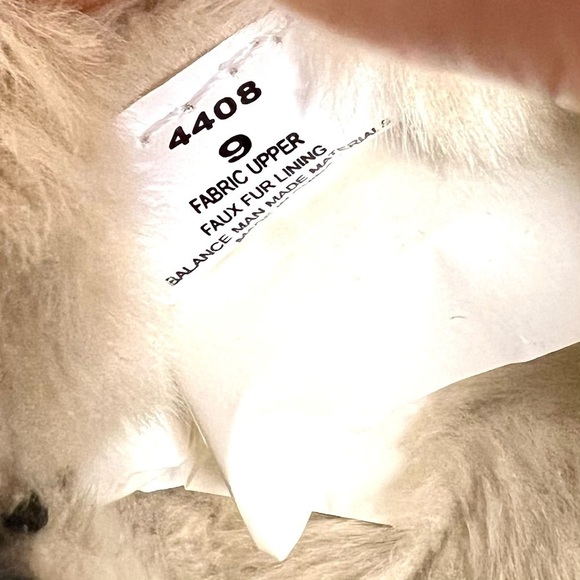 MINNETONKA WOMEN'S CALLY MOCCASINS gray fur lining size 9 - Picture 8 of 8